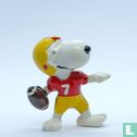 Snoopy als American footballspeler no.7 - Afbeelding 1