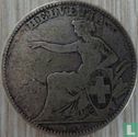 Switzerland 2 francs 1862 - Image 2