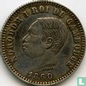 Cambodja 1 frank 1860 - Afbeelding 1