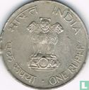 Inde 1 roupie 1969 (Calcutta) "100th anniversary Birth of Mahatma Gandhi" - Image 2