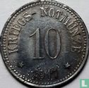Arzberg 10 pfennig 1917 (zink) - Afbeelding 1
