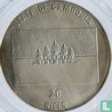 Cambodge 20 riels 1991 "1994 Football World Cup in USA" - Image 2