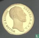 Nederland 10 gulden Willem II 1842 (herslag) - Afbeelding 2