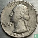 United States ¼ dollar 1965 - Image 1