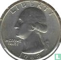 Vereinigte Staaten ¼ Dollar 1968 (ohne Buchstabe) - Bild 1