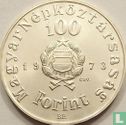 Hongrie 100 forint 1973 "150th anniversary Birth of Sándor Petöfi" - Image 1