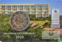 Cyprus 2 euro 2020 (coincard) "30 years Cyprus Institute of Neurology and Genetics" - Afbeelding 1