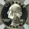 Vereinigte Staaten ¼ Dollar 1974 (PP) - Bild 1