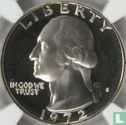 United States ¼ dollar 1972 (PROOF) - Image 1