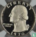 Verenigde Staten ¼ dollar 1970 (PROOF) - Afbeelding 1
