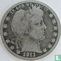 Vereinigte Staaten ¼ Dollar 1911 (ohne Buchstabe) - Bild 1