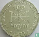 Hongrie 100 forint 1972 "1000th anniversary Birth of King St. Stephen" - Image 1