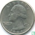 Verenigde Staten ¼ dollar 1989 (P) - Afbeelding 1