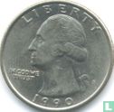 Verenigde Staten ¼ dollar 1990 (P) - Afbeelding 1