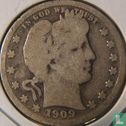 États-Unis ¼ dollar 1909 (S) - Image 1
