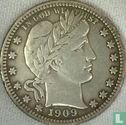 Vereinigte Staaten ¼ Dollar 1909 (ohne Buchstabe) - Bild 1