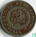 British West Africa 3 pence 1946 - Image 1