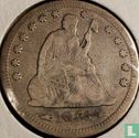Verenigde Staten ¼ dollar 1873 (met pijlen - zonder letter) - Afbeelding 1