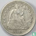 Vereinigte Staaten ½ Dime 1856 (ohne Buchstabe) - Bild 1