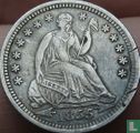 United States ½ dime 1855 (O) - Image 1