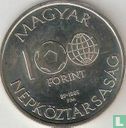 Hungary 100 forint 1985 "1986 Football World Cup in Mexico - Map of Mexico" - Image 1
