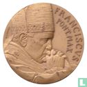 Vatican Medallic Issue 2014 ( Pope Francis Pilgrimage to the Holy Land  24 - 26 May 2014 ) - Image 1