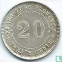 Kwangtung 20 cents 1921 (year 10) - Image 2