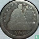 United States ¼ dollar 1878 (CC) - Image 1