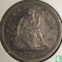 United States ¼ dollar 1855 (without letter) - Image 1