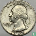 États-Unis ¼ dollar 1943 (D) - Image 1