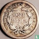 United States 1 dime 1841 (normal O) - Image 2