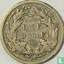 Vereinigte Staaten 1 Dime 1875 (CC unter Kranz) - Bild 2