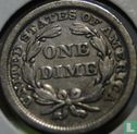 United States 1 dime 1848 - Image 2