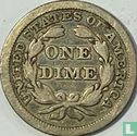 United States 1 dime 1847 - Image 2