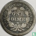 United States 1 dime 1842 (O) - Image 2