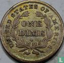 United States 1 dime 1839 (normal O) - Image 2