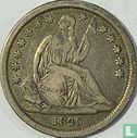 États-Unis 1 dime 1840 (sans lettre - type 1) - Image 1