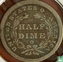 United States ½ dime 1839 (normal O) - Image 2