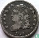 États-Unis ½ dime 1837 (Liberty Cap - grand 5C.) - Image 1