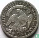 États-Unis ½ dime 1837 (Liberty Cap - grand 5C.) - Image 2
