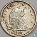 États-Unis ½ dime 1839 (sans lettre) - Image 1