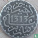 Morocco ½ dirham 1895 (AH1313) - Image 1