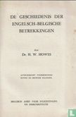 De geschiedenis der Engelsch-Belgische betrekkingen - Afbeelding 3