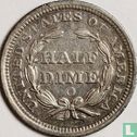 United States ½ dime 1859 (O) - Image 2