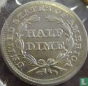États-Unis ½ dime 1852 (sans lettre) - Image 2