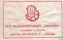 N.V. Machinefabriek 'Arnhem" - Bild 1