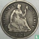 United States ½ dime 1873 (without letter) - Image 1