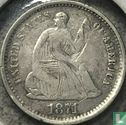 États-Unis ½ dime 1871 (S) - Image 1