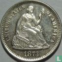 United States ½ dime 1873 (S) - Image 1