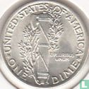 États-Unis 1 dime 1925 (sans lettre) - Image 2